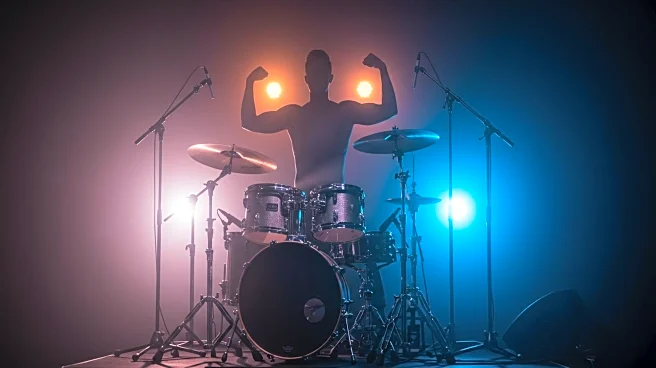 Parkway Drive's Ben Gordon Teaches Chris Hemsworth Drumming for Ed Sheeran Concert