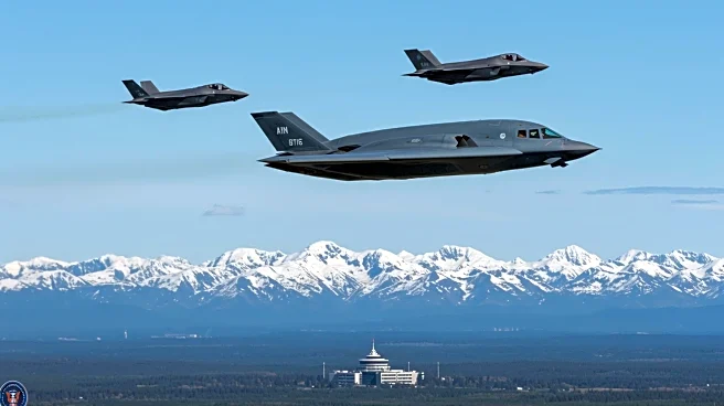 B-2 Bomber and F-35s Fly Over President Trump and Putin in Alaska Summit