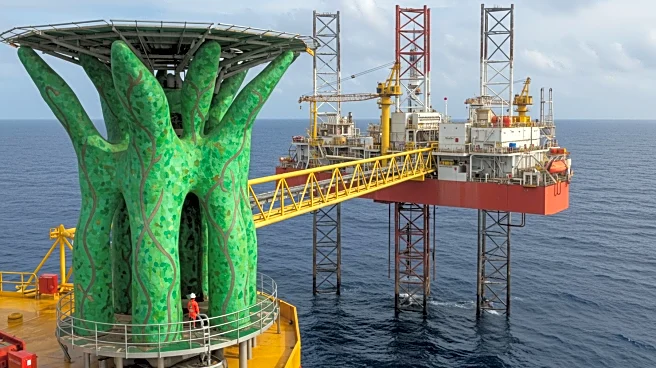 Greenpeace and Anish Kapoor Mount Artwork on Oil Rig to Protest Fossil Fuel Impact