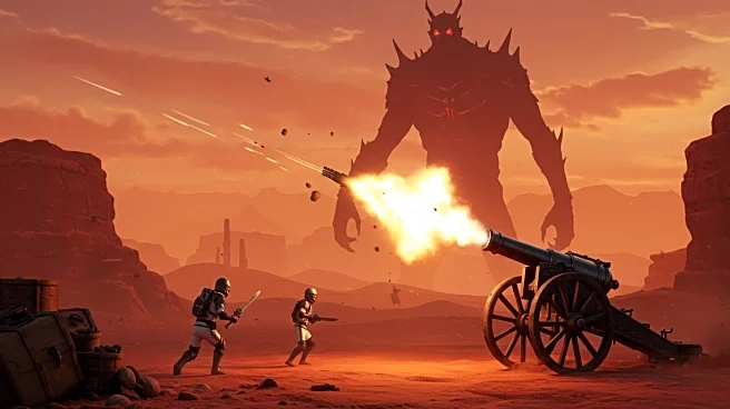 Crimson Desert Gameplay Video Showcases Cannons and Boss Battles