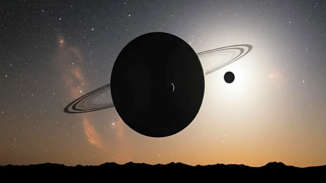 Titan's Shadow Transit on Saturn Offers Rare Viewing Opportunity for Astronomers