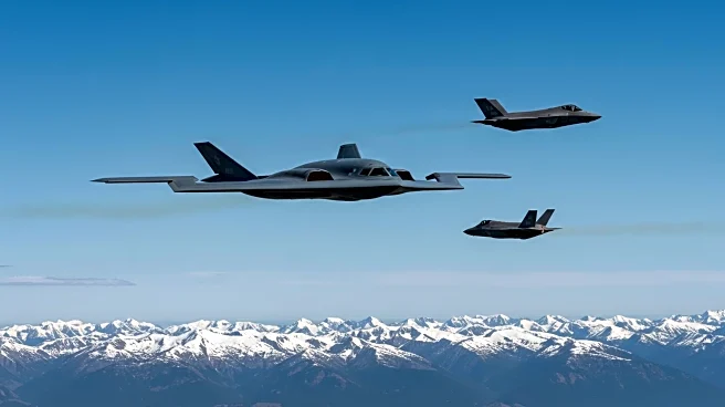 B-2 Bomber and F-35s Fly Over Trump-Putin Summit in Alaska