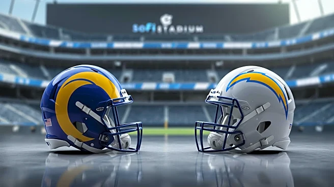 Los Angeles Rams and Chargers Face Off in Preseason Game at SoFi Stadium
