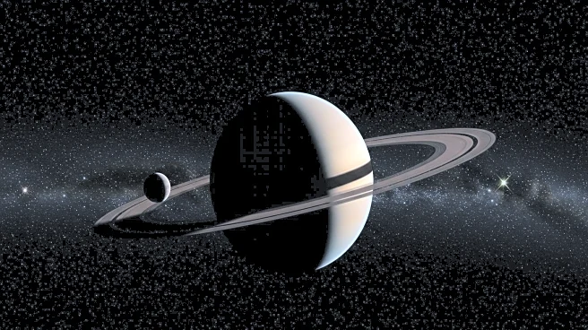 Saturn's Rare Shadow Transit by Titan Offers Unique Viewing Opportunity