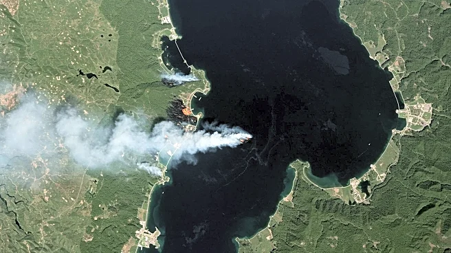 NASA Observes Lingering Fire and Smoke Around Lake Baikal
