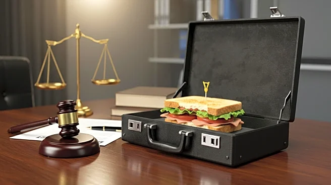 DOJ Dismisses Lawyer for Throwing Sandwich at Federal Officer