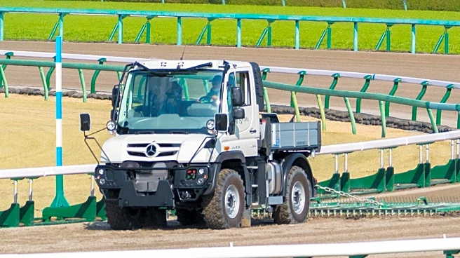 Electric Truck Enhances Horse Show Operations, Demonstrating Versatility and Efficiency
