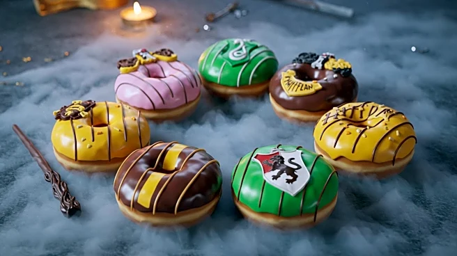 Krispy Kreme Unveils Harry Potter Doughnut Collection with Hogwarts House Themes