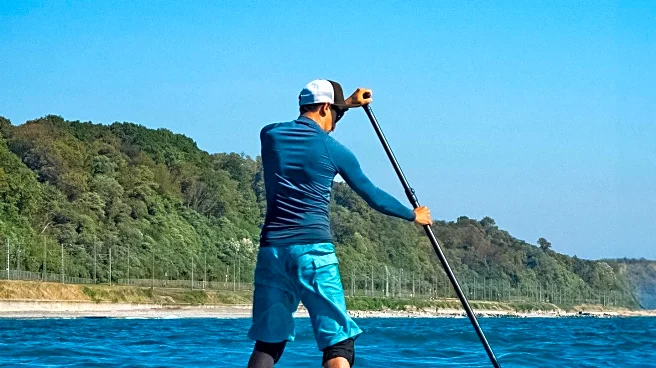 Jersey Fire and Rescue Saves Paddleboarders from Sea Drift