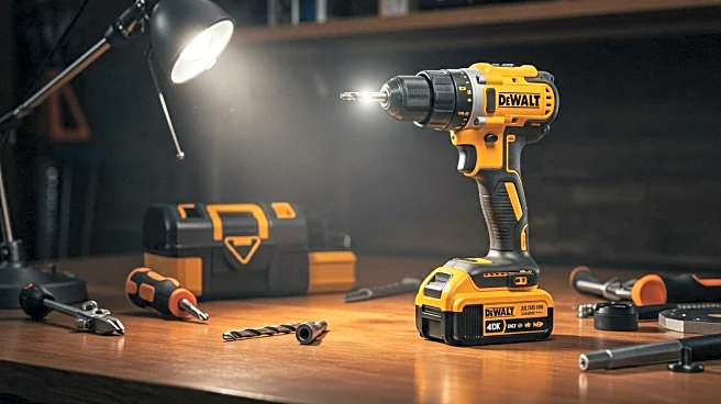 DeWalt Cordless Drill Set Offers Enhanced Home Improvement Experience with Built-in LED Light