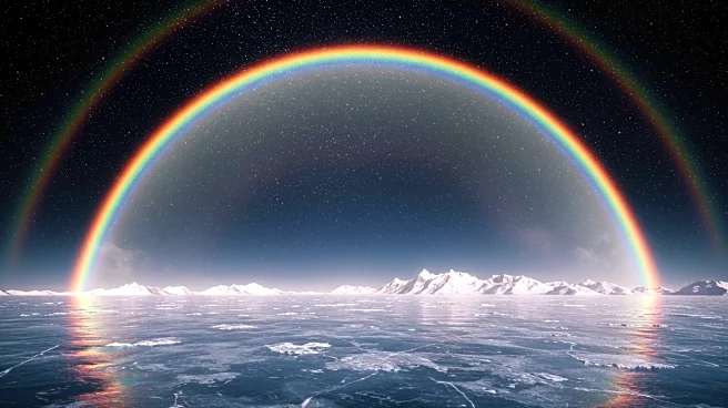 Cassini Data Suggests 'Space Rainbows' on Saturn's Moon Enceladus