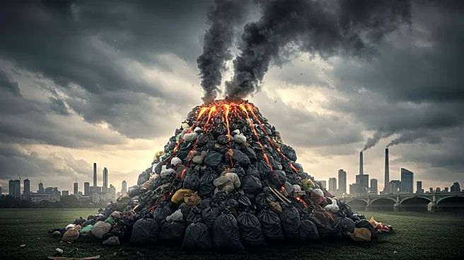 London's Toxic Trash 'Volcano' Raises Environmental Concerns