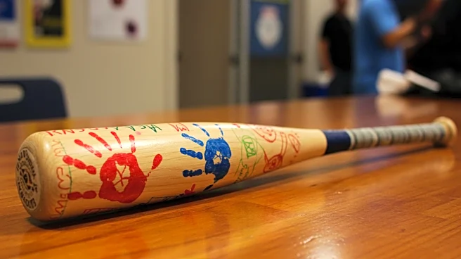 Yohel Pozo Hits Home Run with Bat Decorated by Hospitalized Children