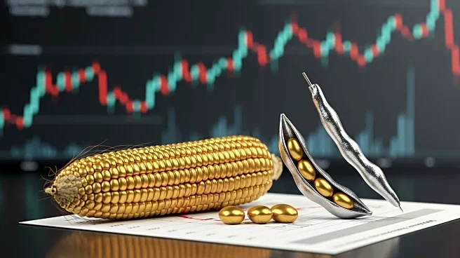 Commodity Market Sees Mixed Trends with Corn Prices Rising and Soybeans Falling