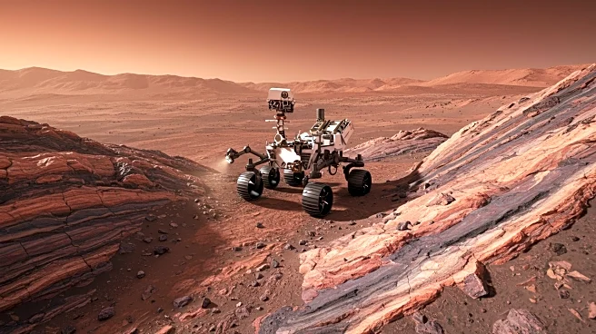 NASA's Curiosity Rover Investigates Martian Bedrock Chemistry in Topographic Hollow