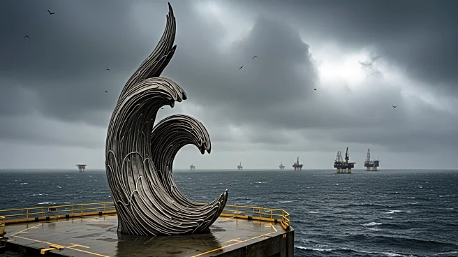 Sir Anish Kapoor Completes Unauthorized Art Installation on North Sea Platform