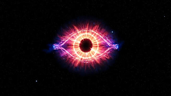 Astronomers Capture Cosmic Jet Resembling 'Eye of Sauron'