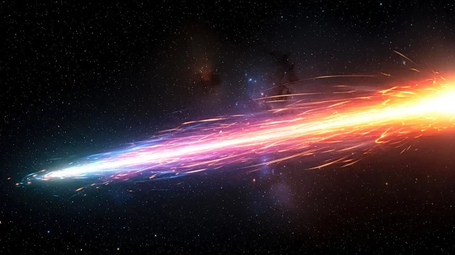 Astronomers Capture Blazar's Cosmic Jet, Solving Neutrino Emission Mystery
