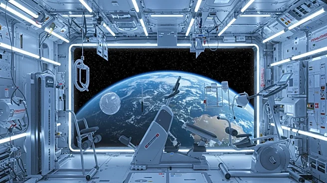 International Space Station Crew Conducts Health and Exercise Research