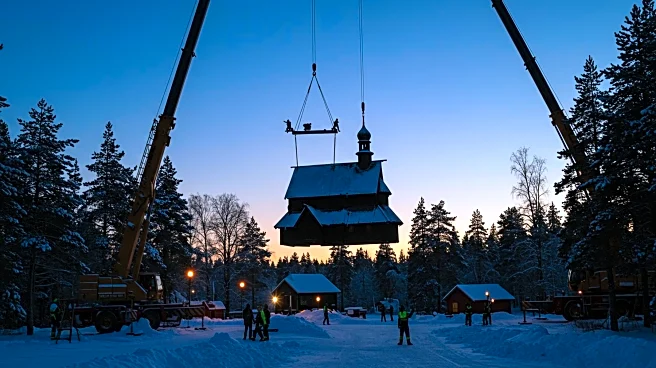 Sweden Relocates Kiruna Church to New Site Amid Mining Expansion