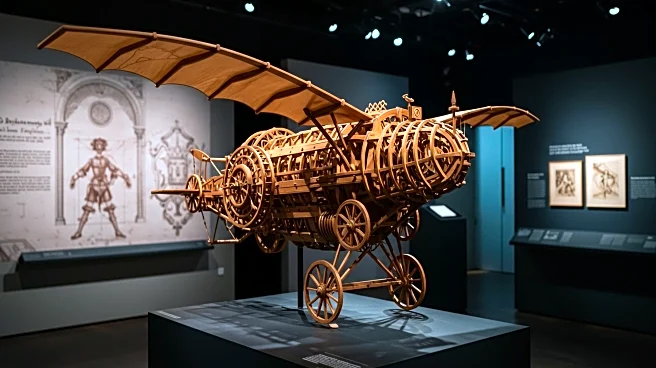 Leonardo da Vinci's Flying Machine Recreated in French Exhibition