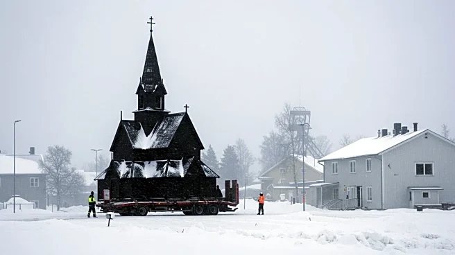 Swedish Church Relocation Highlights Mining Impact on Kiruna Town