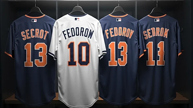 Detroit Tigers Players Honor Sergei Fedorov with Jersey Tribute