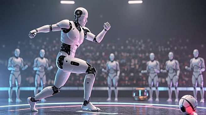 China Hosts World's First Humanoid Robot Sports Event Amid AI Race with U.S.