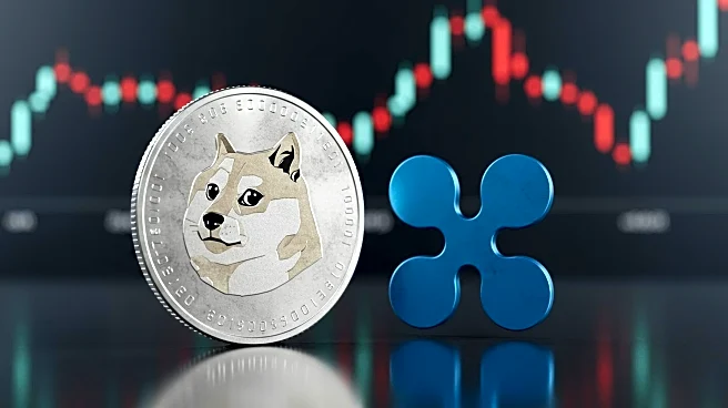 Dogecoin and XRP Experience Significant Price Declines Amid Market Volatility