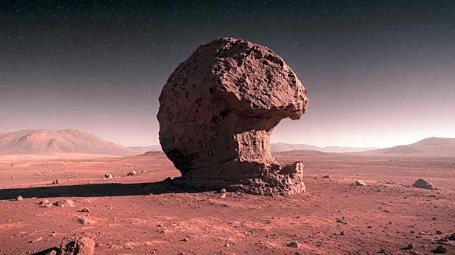 Perseverance Rover Captures 'Alien Helmet' Rock Formation on Mars