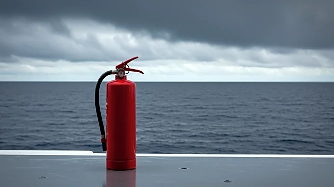 External Fire Teams Join Efforts to Contain Blaze on Marie Maersk Off African Coast