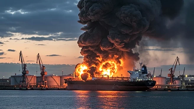 Russian Drone Attack Damages Tanker at Ukrainian Oil Terminal