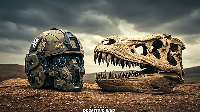 Luke Sparke's 'Primitive War' Blends War Action with Dinosaur Creature Feature