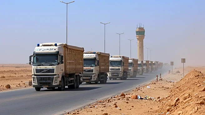 Gaza Blockade Challenges Egyptian Truck Drivers and Aid Workers