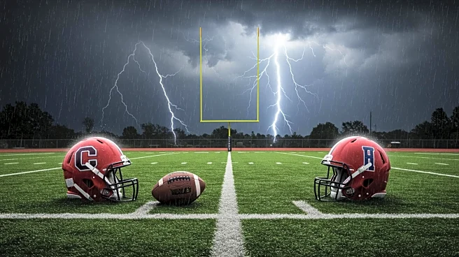 Florida High School Football Game Between Columbus and Southridge Delayed Due to Weather