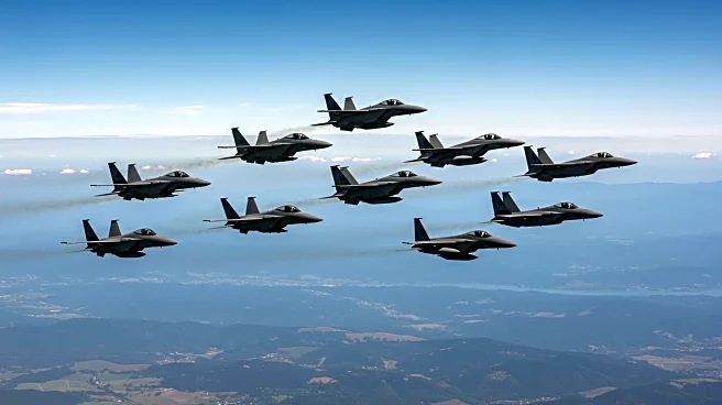 B-1 Bombers and NATO Fighters Conduct Flyover in Latvia to Demonstrate Unity