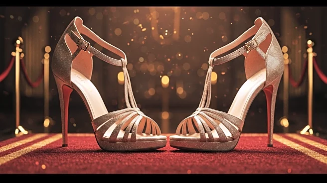 Margot Robbie Showcases Alaïa Heeled Sandals at Film Photo Call