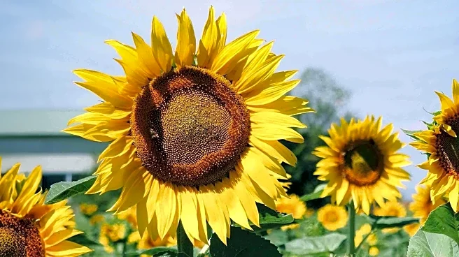 Sunflowers Reach Peak Bloom at Historic Concord Farm