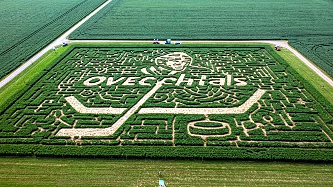 D.C. Farm Opens Ovechkin-Inspired Corn Maze to Celebrate Record-Breaking Season