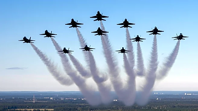 U.S. Air Force and NATO Allies Conduct Flyover in Latvia to Demonstrate Unified Force