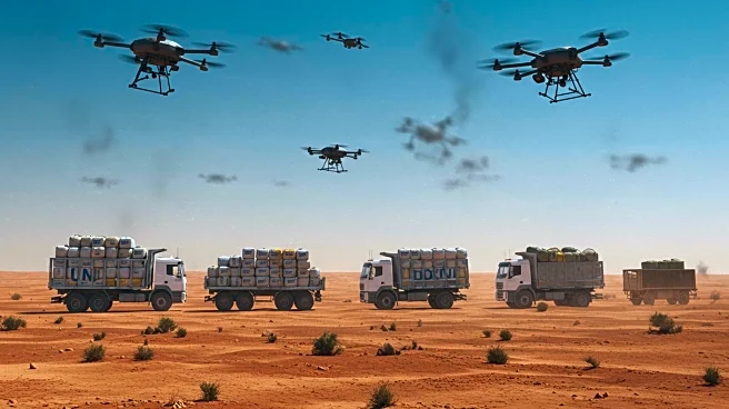 Drone Attack on UN Convoy Disrupts Food Aid to Sudan's North Darfur
