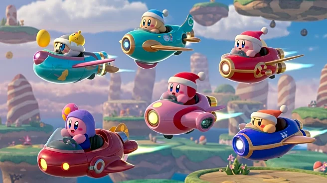 Nintendo Reveals Characters for Kirby Air Riders on Switch 2