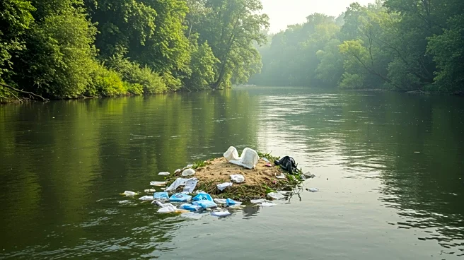 River Thames Faces Environmental Challenge as 'Wet Wipe Island' Forms