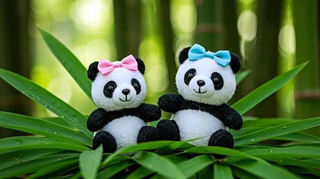 Berlin Zoo Celebrates First Birthday of Panda Twins Leni and Lotti