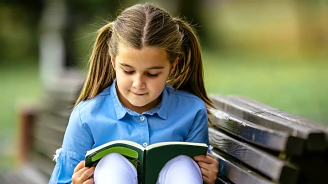 Bedford Park's Big Red Bath Bench Promotes Reading Among Children