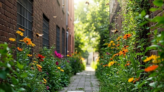 Pollinator Pathways Project Transforms Urban Alleys into Insect Havens