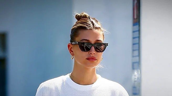 Hailey Bieber's Fashion Choice Highlights Toteme's Flip-Flop Heels in Los Angeles
