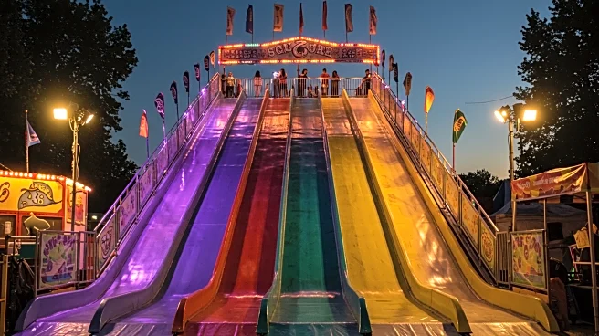 WCCO's Evening Team Participates in Minnesota State Fair's Giant Slide Tradition