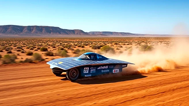 Solar Car Teams Compete in 3,000km Race Across Australian Outback for Sustainable Innovation