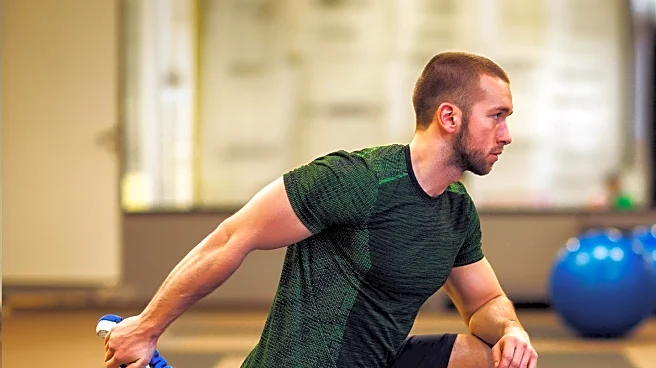 Fitness Enthusiasts Embrace Figure-Four Stretch for Enhanced Recovery